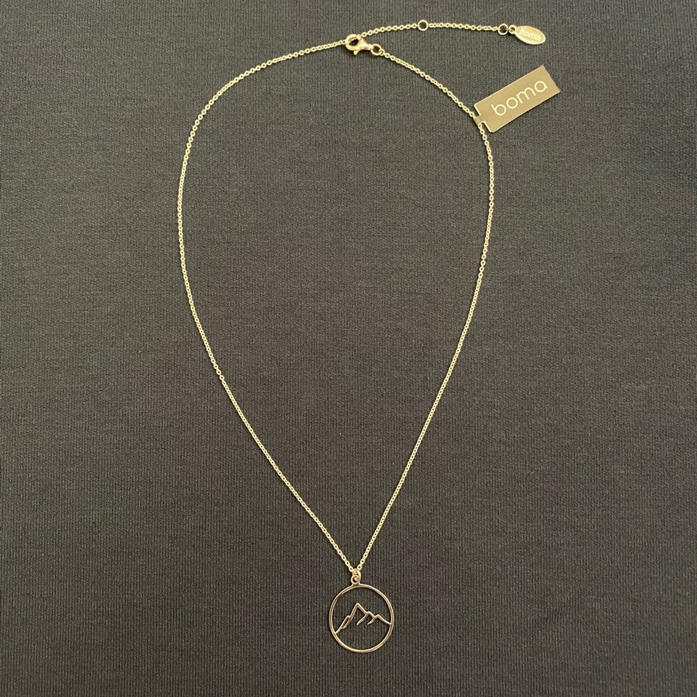 BOMA Mountain Pendant Necklace